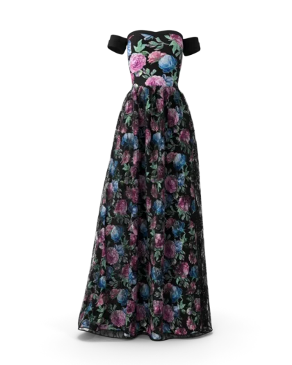 Elegant Black Evening Gown