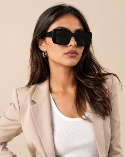 Oversized Square Sunglasses